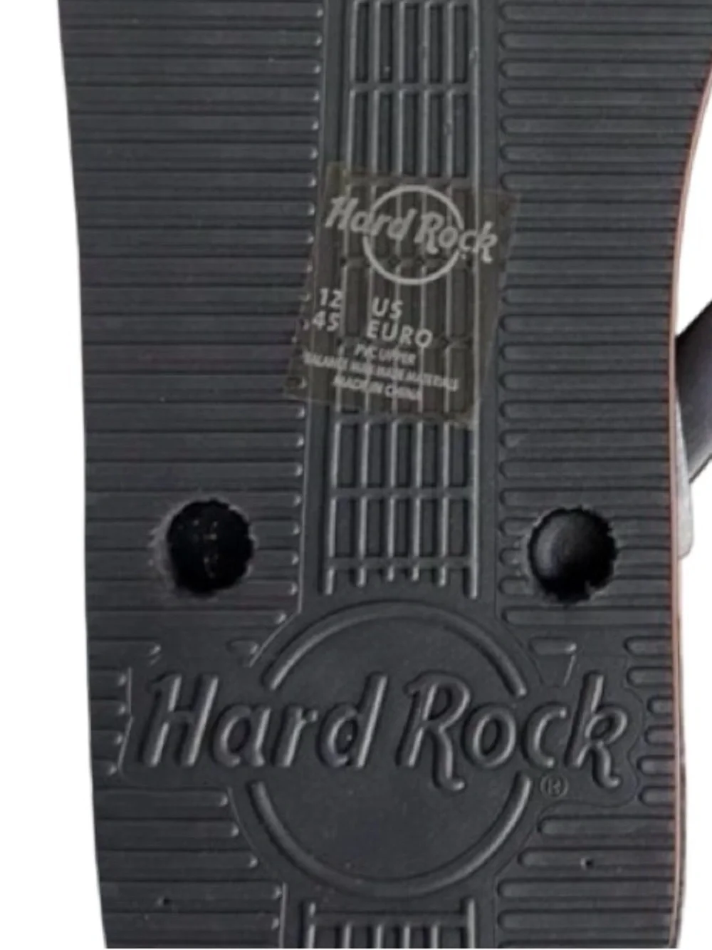 NWT Hard Rock Cafe Retro Pin-Up Girl Flip-Flops Size 12